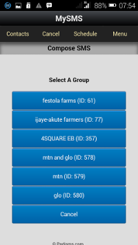 mobile
app group select